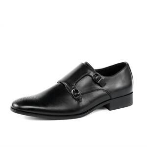 NEW AMALI men's willis leather dress shoes in black
